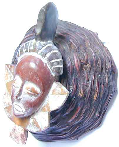 runde Gesichtsmaske, , 