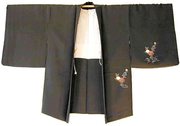 japanischer Seiden-Kimono 