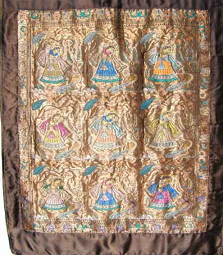 Varanasi Radha Stickerei
