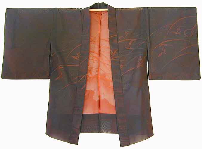 japanischer Seiden-Kimono 