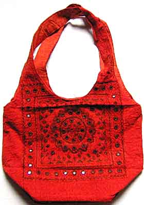  Schultertasche aus Rajasthan 