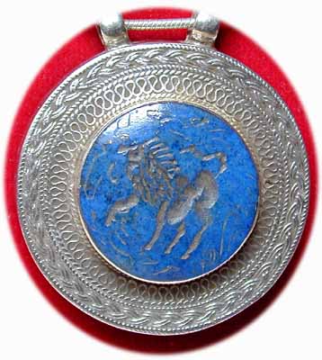 antiker Lapislazuli Anhnger