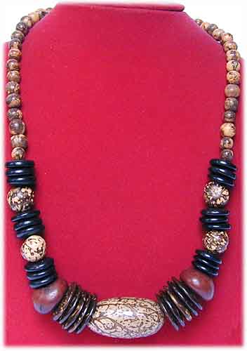 Organic jewellery Halskette Brasilien