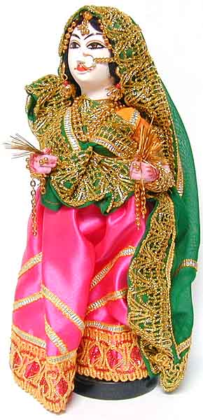 indische Puppe