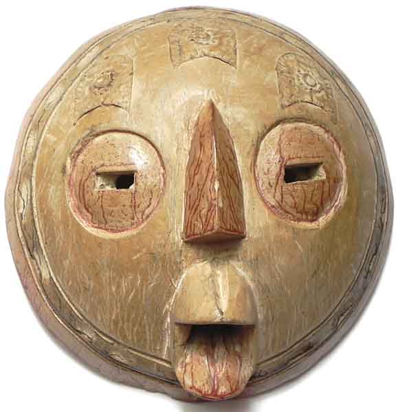 Rundmaske Elfenbeinkste