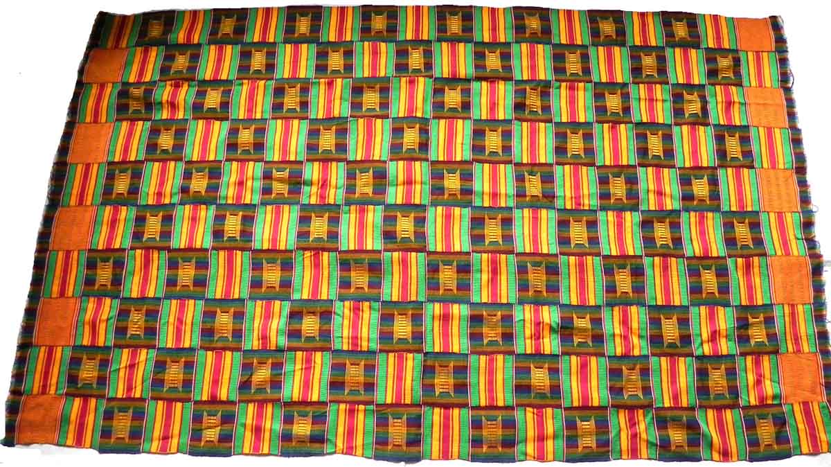 traditioneller Kente  aus Ghana