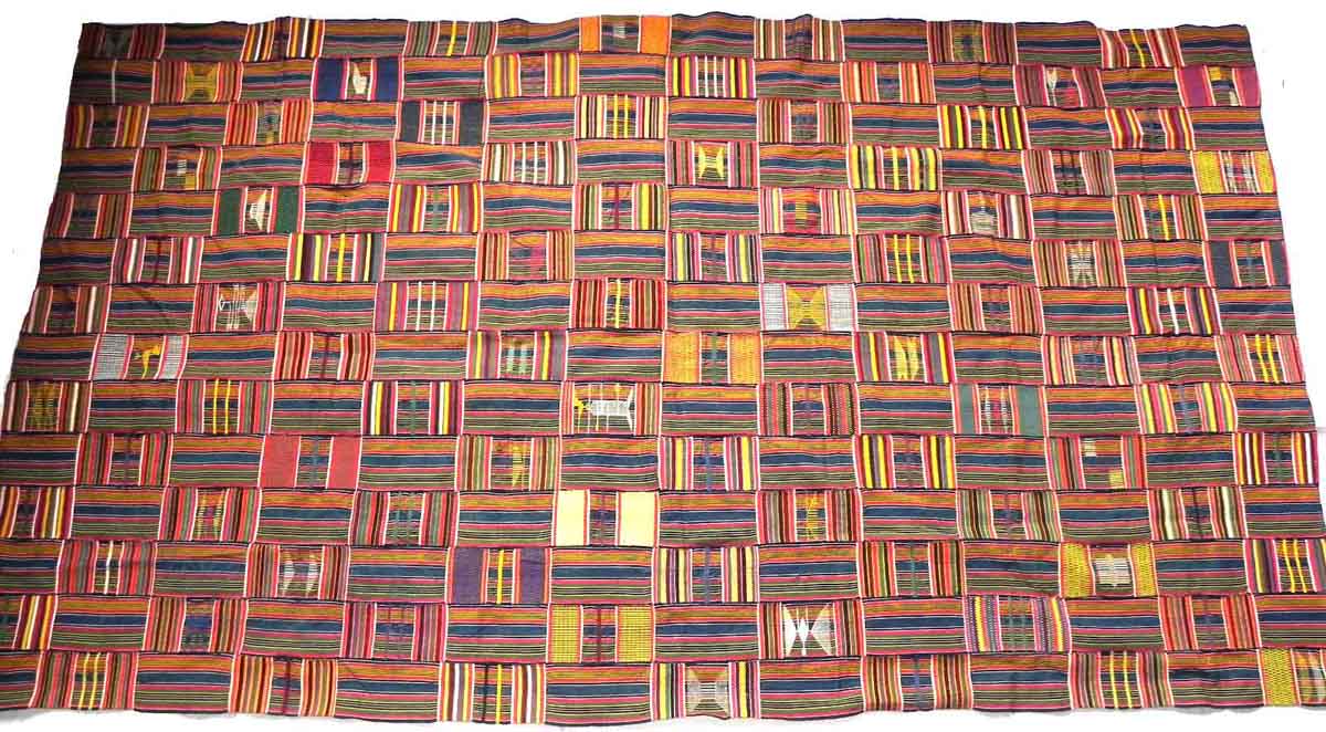 traditioneller Kente  aus Ghana