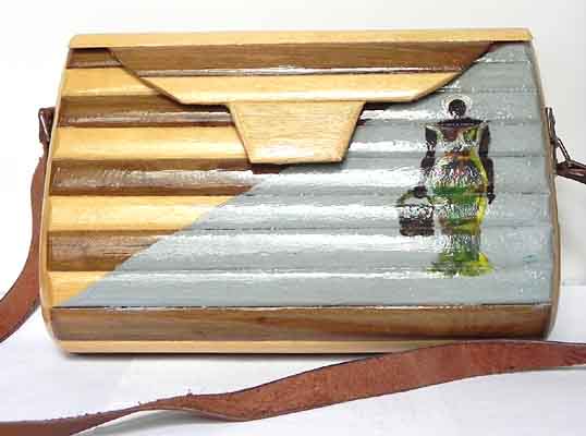 Schultertasche aus Ghana 