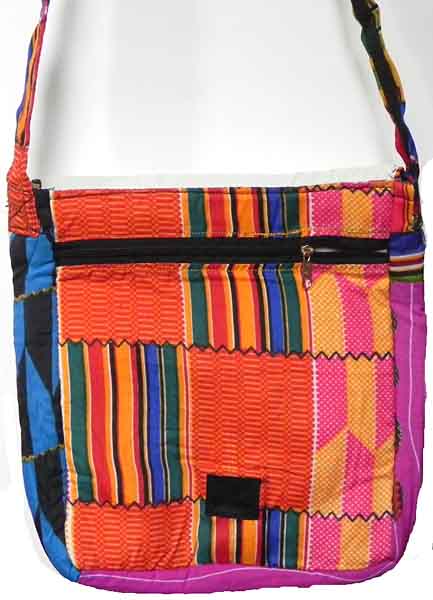 Schultertasche aus Ghana 