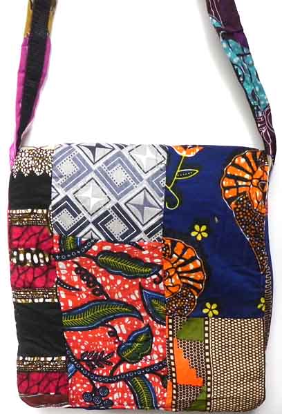 Schultertasche aus Ghana 