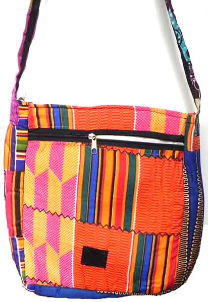 Schultertasche aus Ghana 