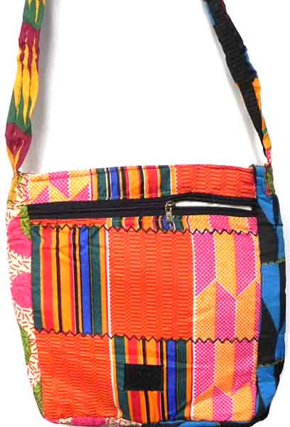 Schultertasche aus Ghana 