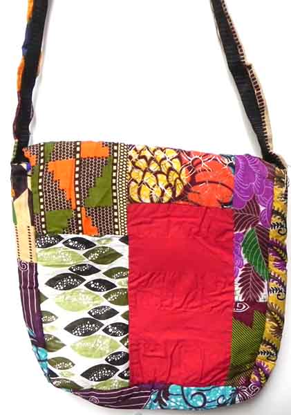 Schultertasche aus Ghana 