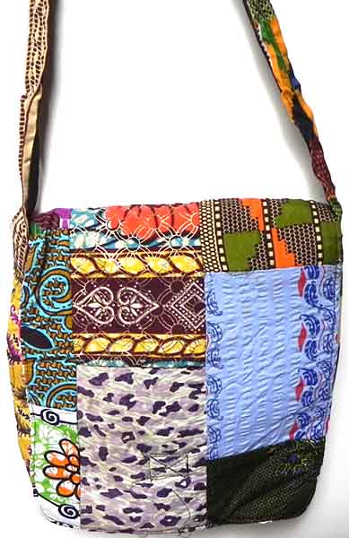 Schultertasche aus Ghana 