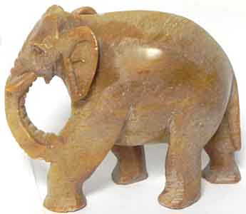 Elefant aus Speckstein