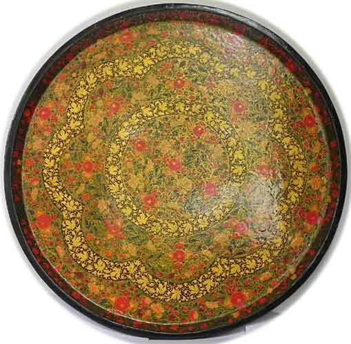 Papiermache Tablett
