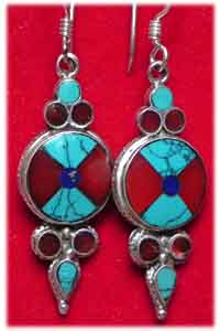 Inlay Ohrringe 