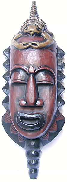 Holzmaske Indonesien