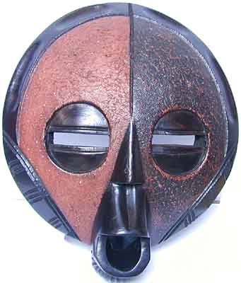 runde Gesichtsmaske