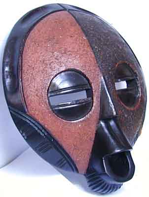 runde Gesichtsmaske